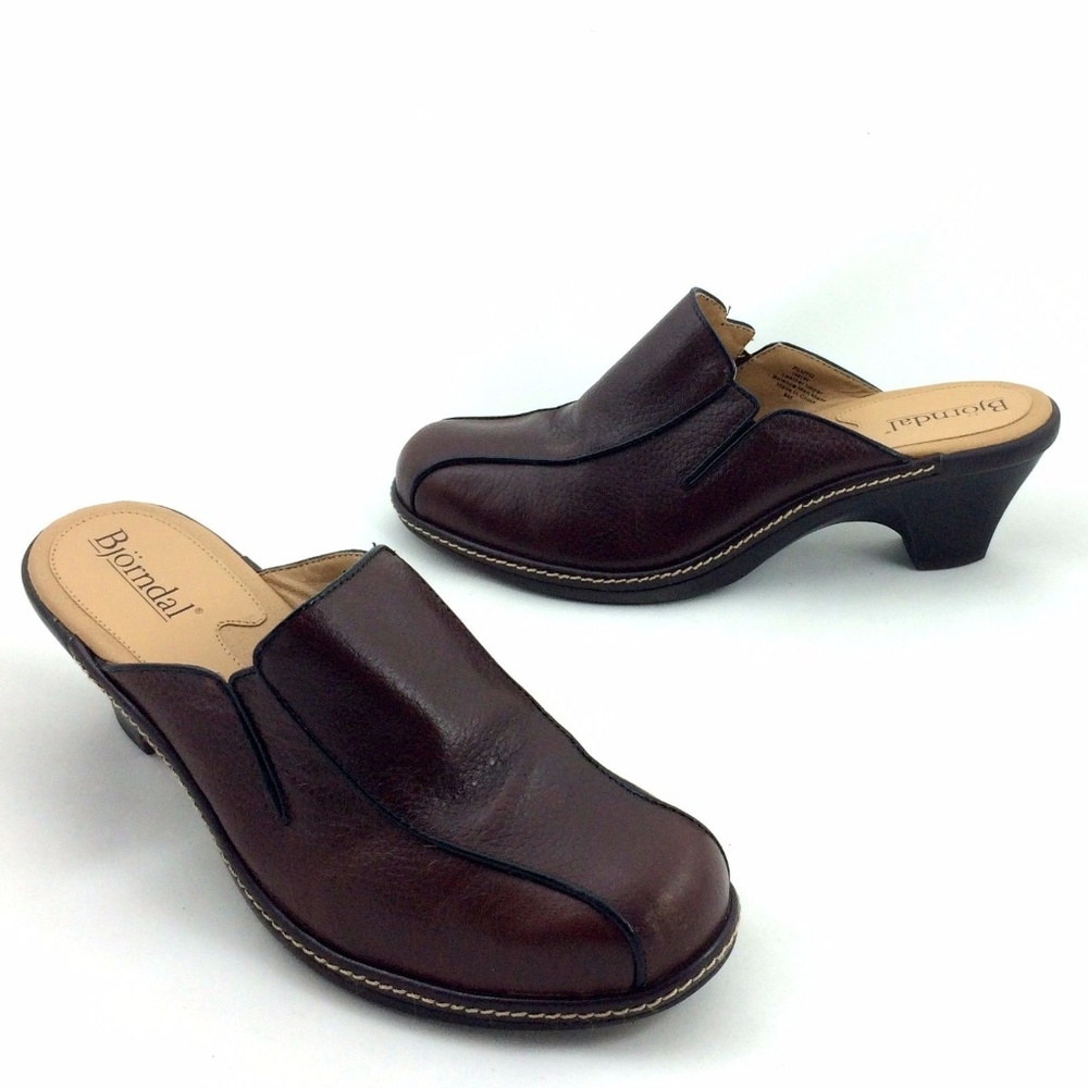 Bjorndal Leather Pluto Mules. NICE!!